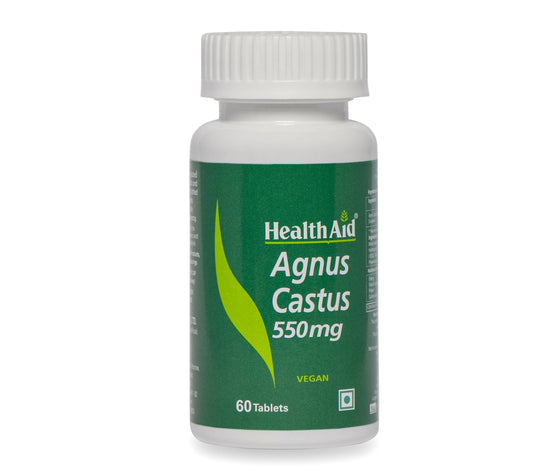 HealthAid Agnus Castus 550 mg Tablets | Swadesiicart