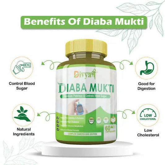 Divya Shree Diaba Mukti Capsules | Swadesiicart