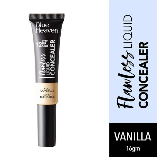 Blue Heaven Flawless Liquid Concealer Vanilla - Limited Time Offer - Swadesiicart