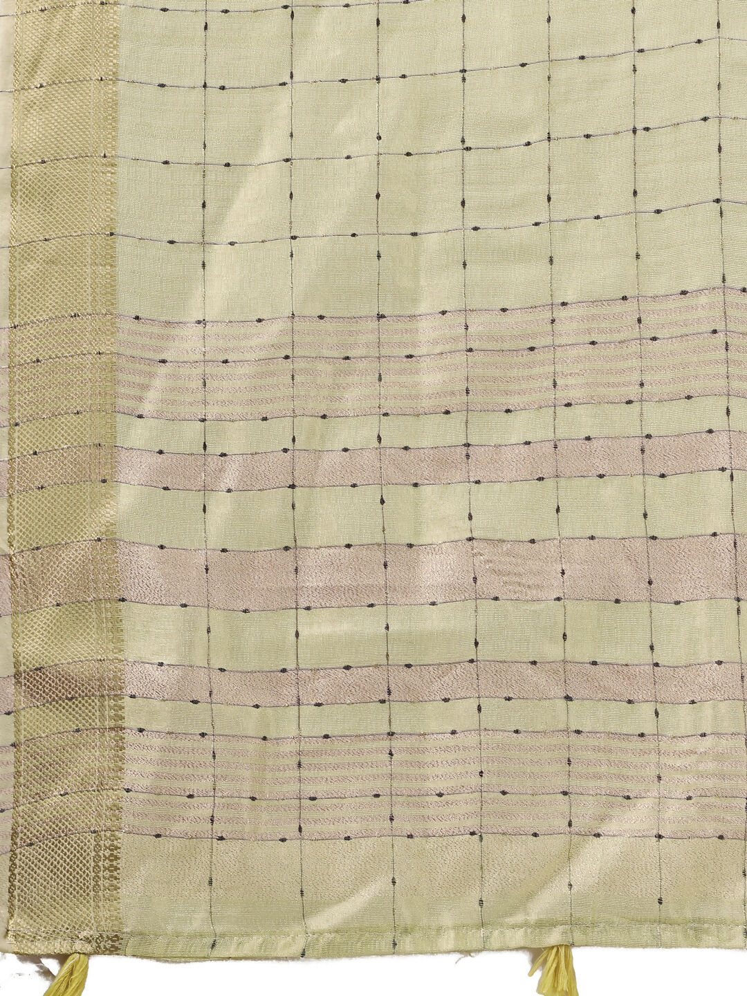 Shree Shyam Fashion Organza Light Green Saree