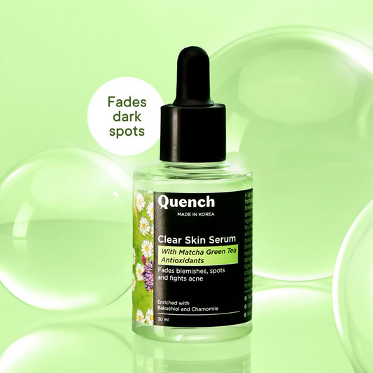 Quench Clear Skin Serum With Matcha Green Tea | Swadesiicart