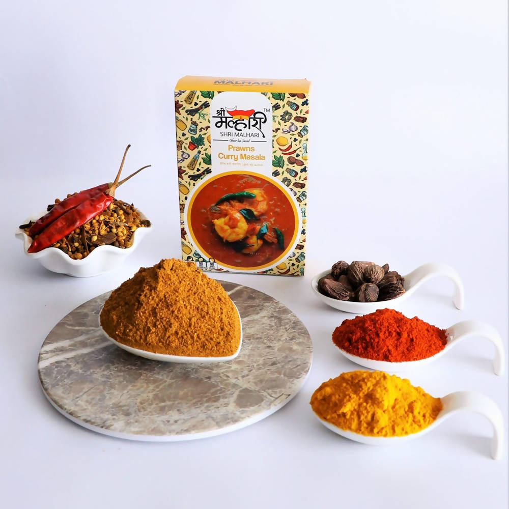 Shri Malhari Prawns Curry Masala - Swadesiicart