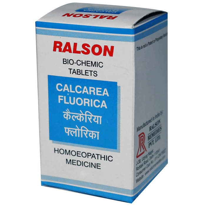 Ralson Remedies Calcarea Fluorica Bio-Chemic Tablets | Swadesiicart