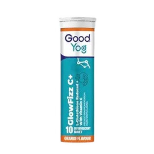 GoodYog Liposomal Glutathione 500mg Effervescent Tablets with Vitamin C | Swadesiicart