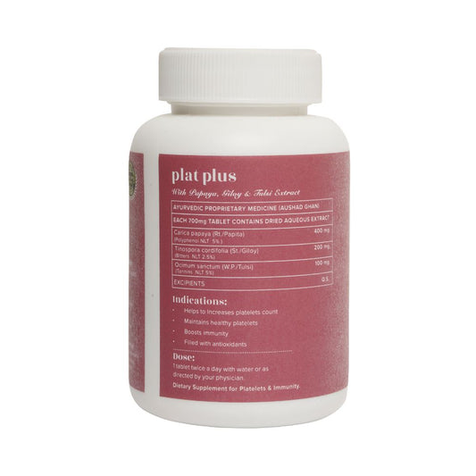 Baidyanath Jhansi Ayurvedant Plat Plus Tablets - Swadesiicart