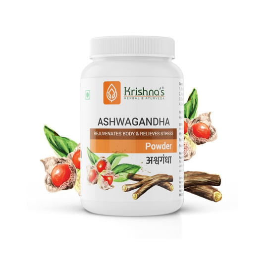 Krishna's Herbal & Ayurveda Ashwagandha Powder | Swadesiicart