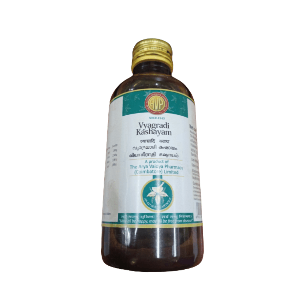 AVP Ayurveda Vyaghryadi Kashayam Syrup | Swadesiicart