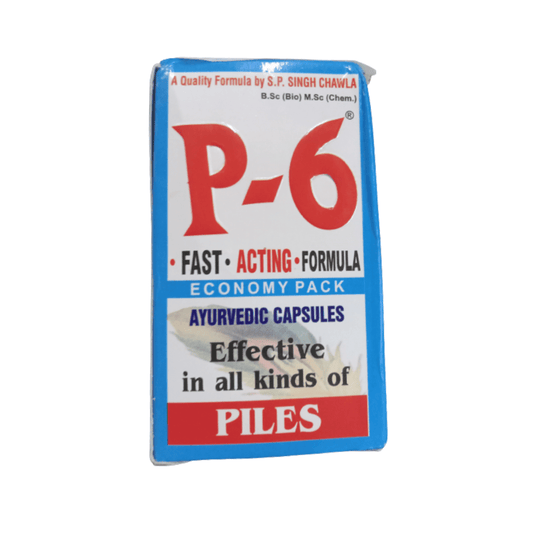 Ayurvedic P-6 Capsules