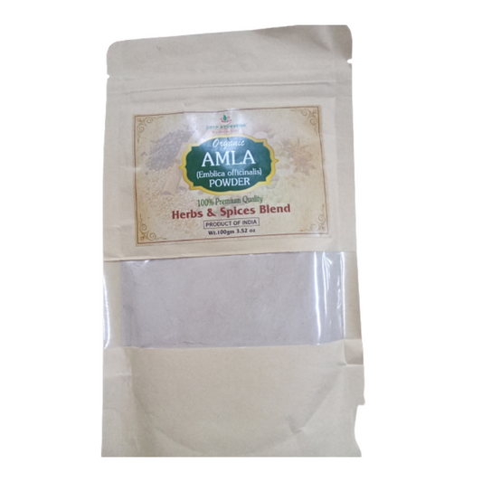 Deep Ayurveda Organic Amla Powder - DEEP AYURVEDA