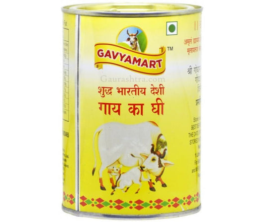 Gavyamart - Desi Cow Ghee | Pure Cow Ghee for Better Digestion and Immunity | 100% Pure Ghee - GAVYAMART PANCHGVYA UTPAD PRIVATE LIMITED