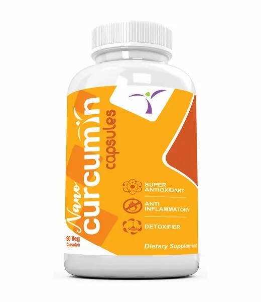 Ramini Bio Nutrition Nano Curcumin 500mg Veg Capsules | Swadesiicart