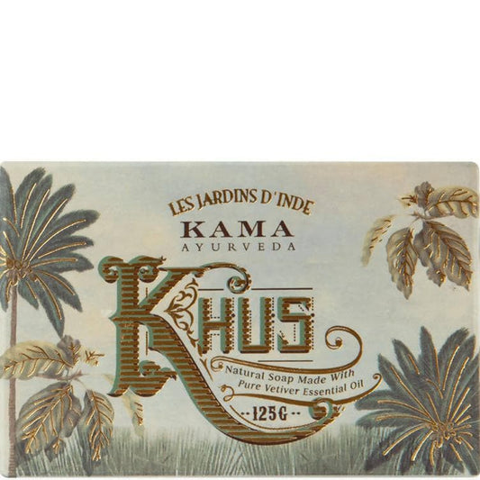 Kama Ayurveda Natural Khus Soap 125gm - Swadesiicart