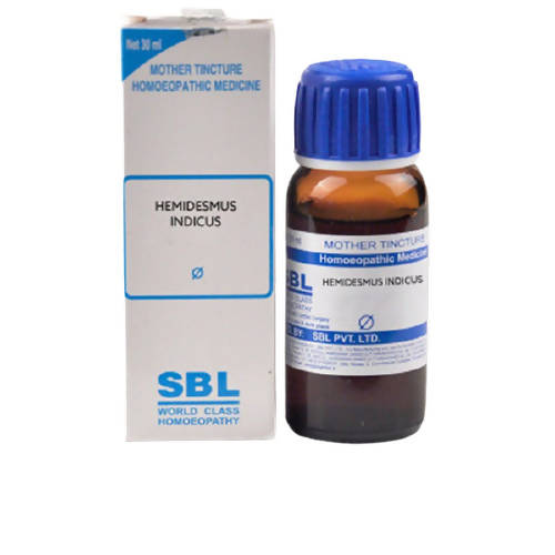 SBL Homeopathy Hemidesmus Indicus Mother Tincture Q | Swadesiicart