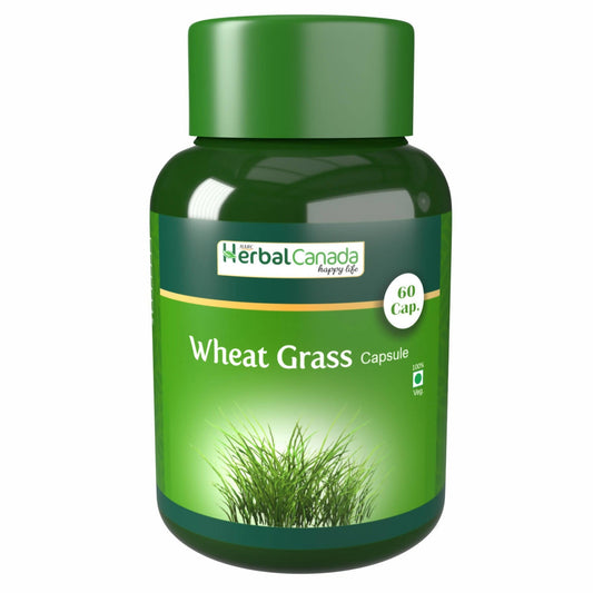 Herbal Canada Wheat Grass Capsules - Herbal Canada