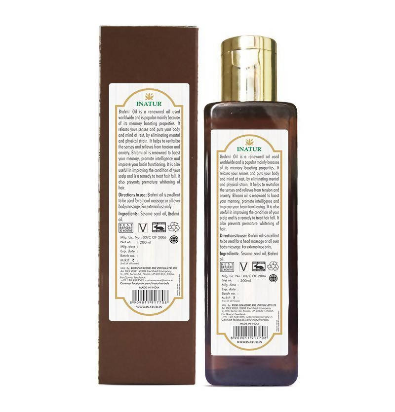 Inatur Ayurveda Brahmi Oil | Swadesiicart