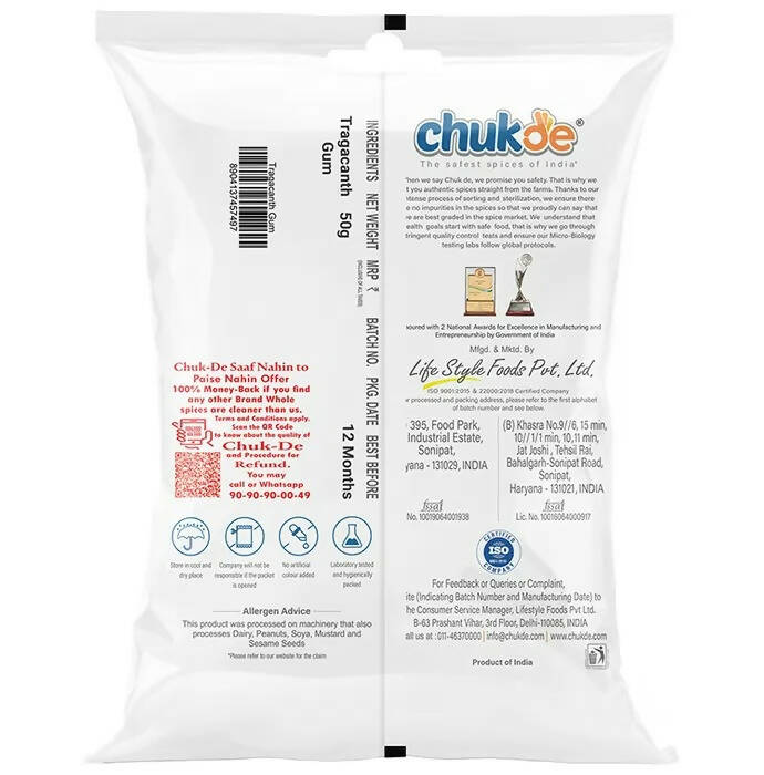 Chukde Spices Gond Katira Pure - Swadesiicart