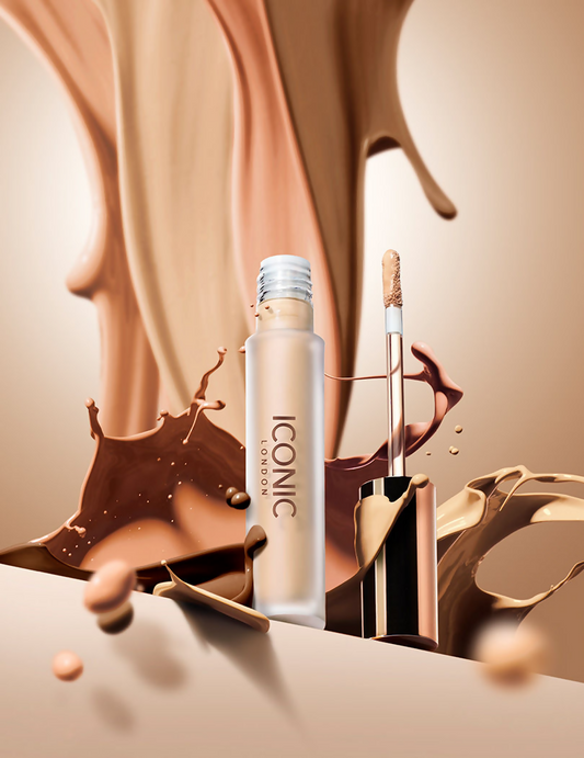 Iconic London Seamless Concealer - Natural Beige - Swadesiicart