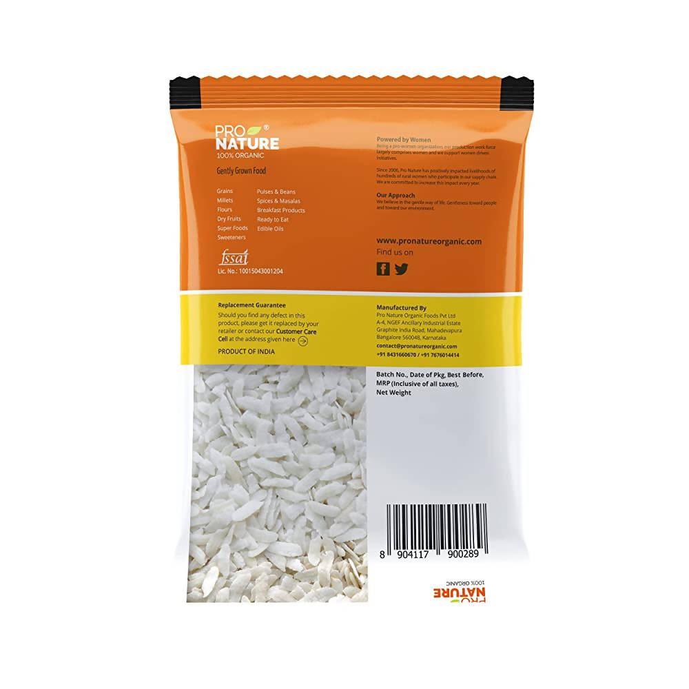 Pro Nature Organic Beaten Rice (Medium Poha)