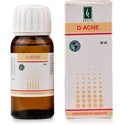 Adven Homeopathy D-Acne Drops | Swadesiicart