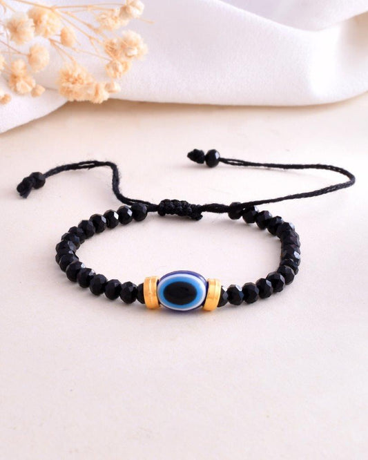 VOJ Evil Eye Cuff Bracelet - Swadesiicart
