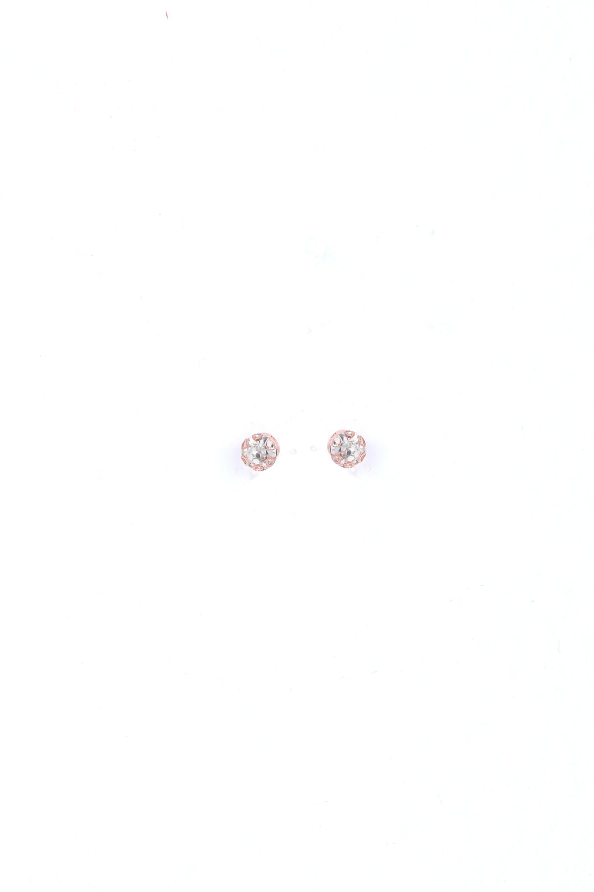 VOJ Gold-Polished Single Line Stone Studded Choker Jewellery Set
