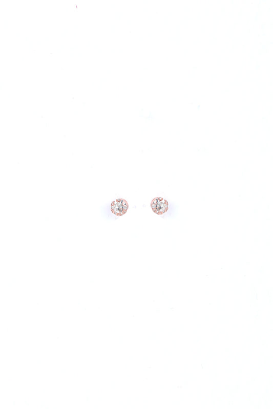VOJ Gold-Polished Single Line Stone Studded Choker Jewellery Set