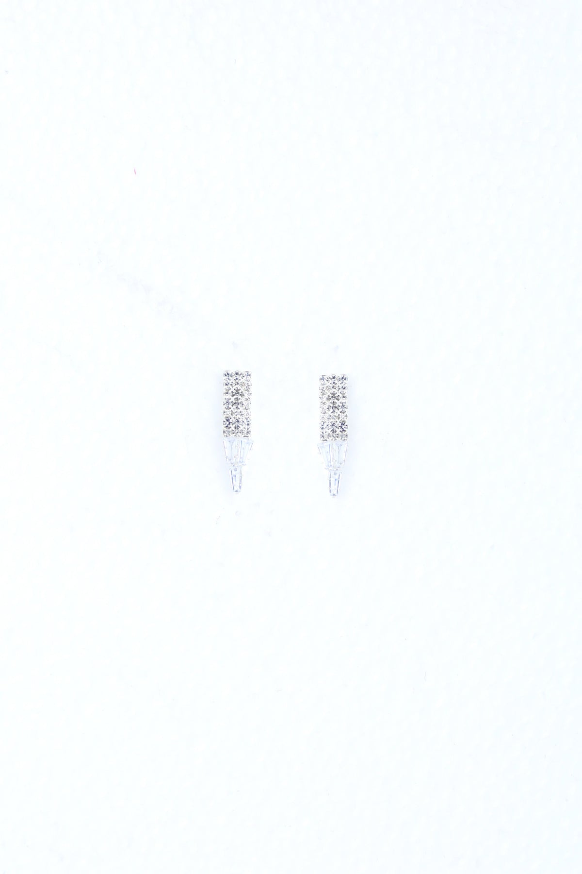 VOJ Silver Plated Stone Studded Necklace And Earring Set