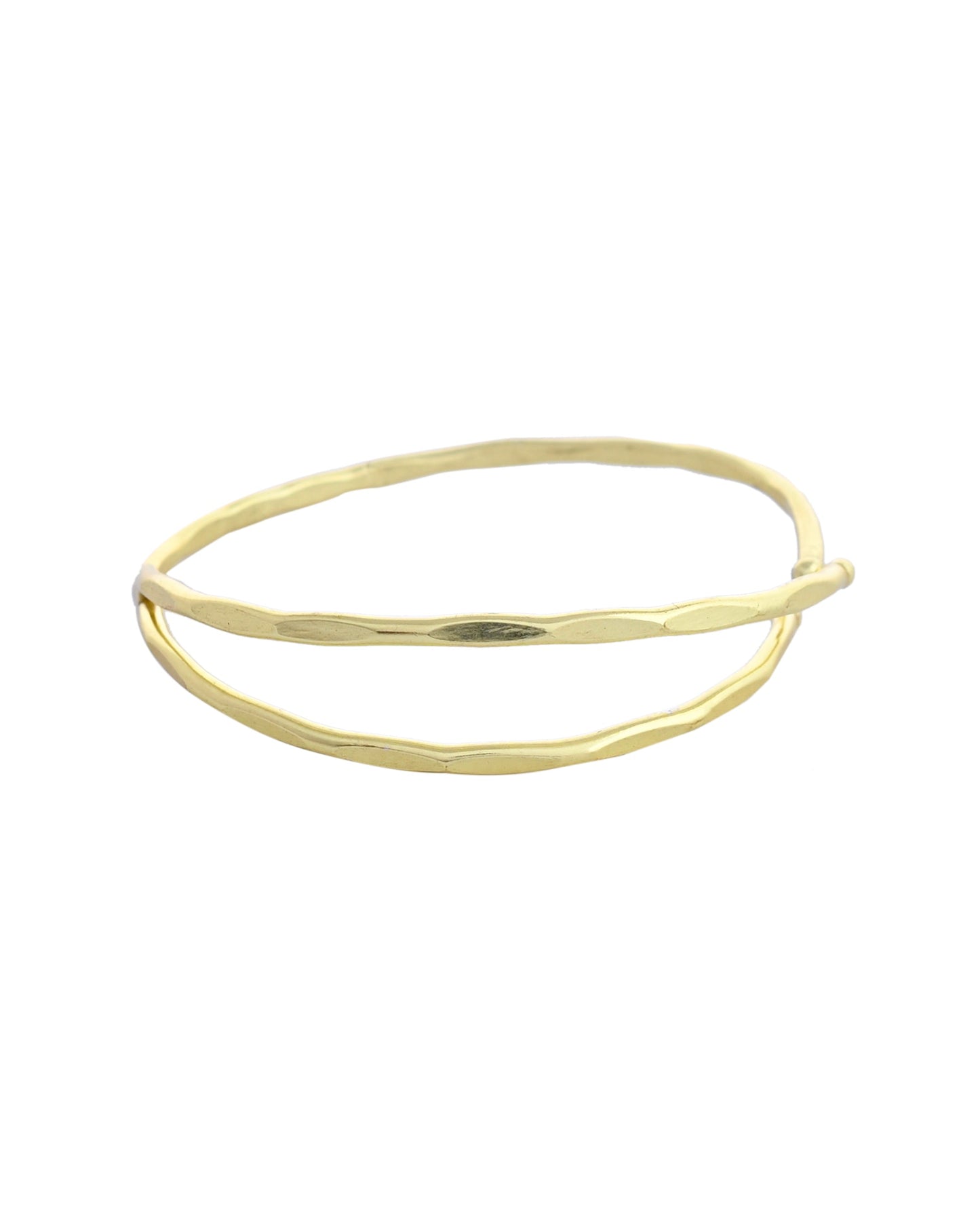 VOJ Gold-Polished Elegent Stylish Kada Bracelet - Swadesiicart