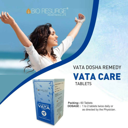 Bio Resurge Life Vata Care Tablets - Swadesiicart