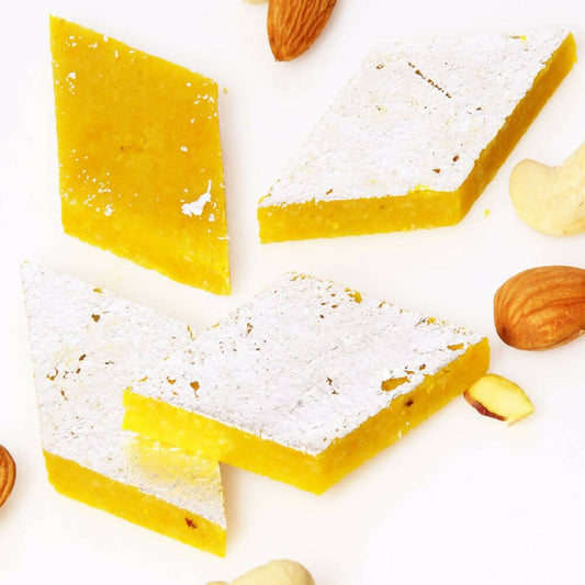 Ghasitaram Pure Kesari Kaju Katli Sweets | Swadesiicart
