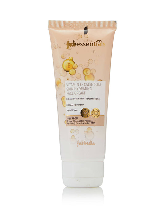Fabessentials Vitamin E Calendula Skin Hydrating Face Cream - FabIndia Limited