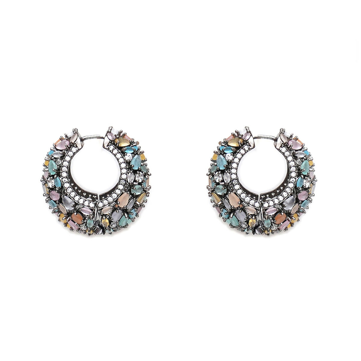 Multicolor Loops- Ruby Raang