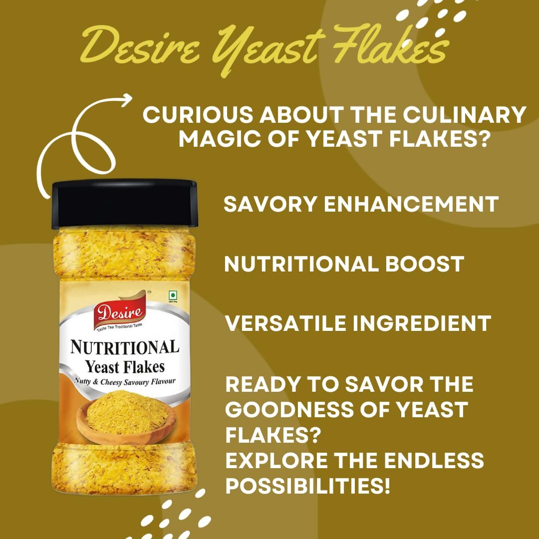 Desire Nutritional Yeast Flakes - Swadesiicart