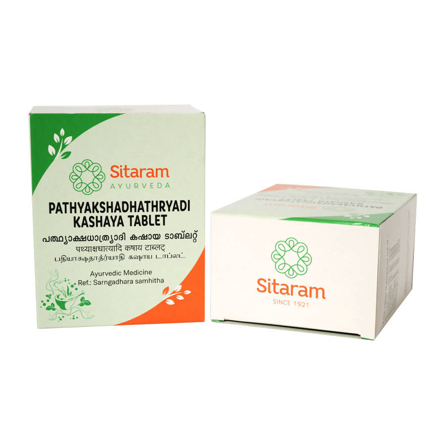 Sitaram Ayurveda Pathyakshadhatryadi Kashaya Tablet | Swadesiicart