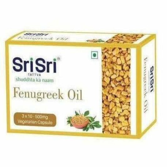 Sri Sri Tattva Fenugreek Veg Oil Capsules | Swadesiicart