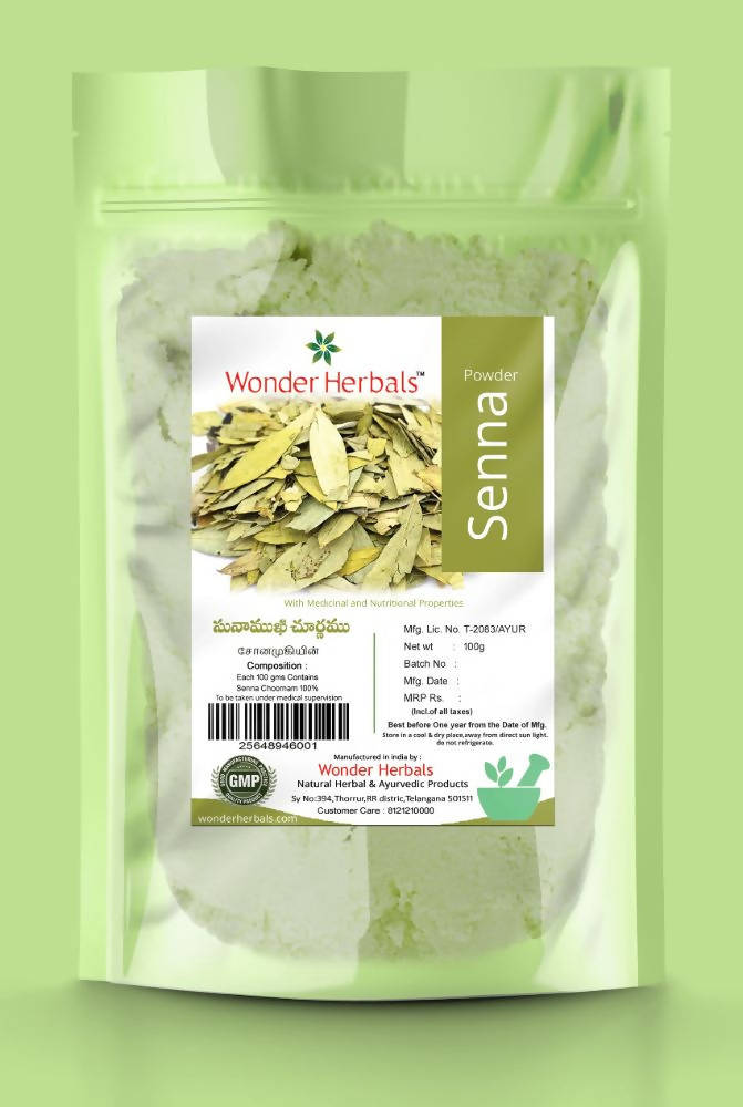 Wonder Herbals Senna (Sunamuki) Powder | Swadesiicart