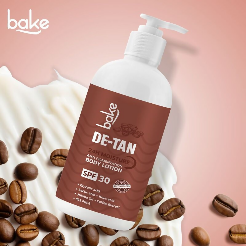 Bake De-Tan Anti Pigmentation Coffee Body Lotion | Swadesiicart