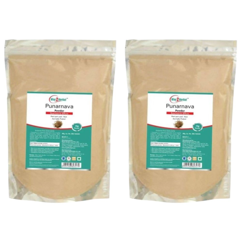 Way2herbal Organic Punarnava Powder | Swadesiicart