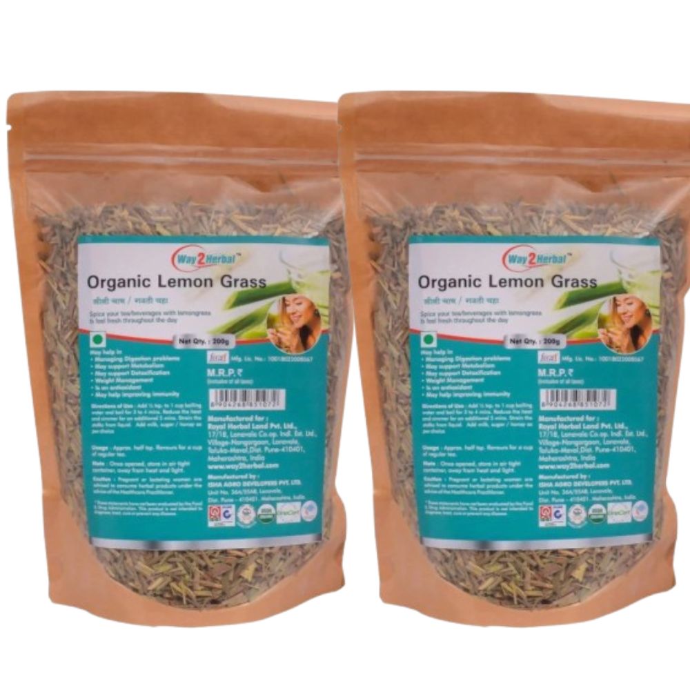 Way2herbal Organic Lemon Grass