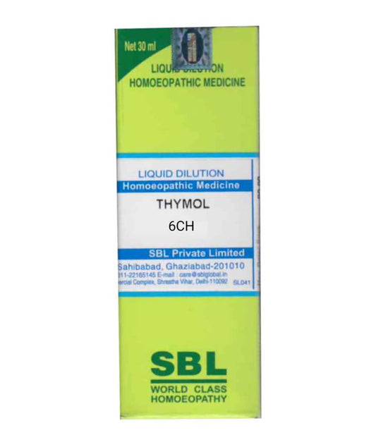 SBL Homeopathy Thymol Dilution | Swadesiicart