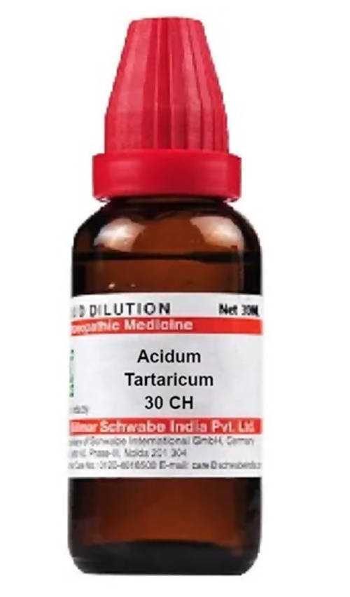 Dr. Willmar Schwabe India Acidum Tartaricum Dilution | Swadesiicart