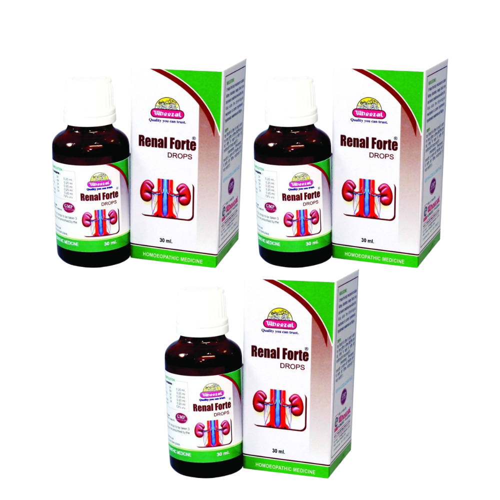 Wheezal Renal Forte Drops | Swadesiicart