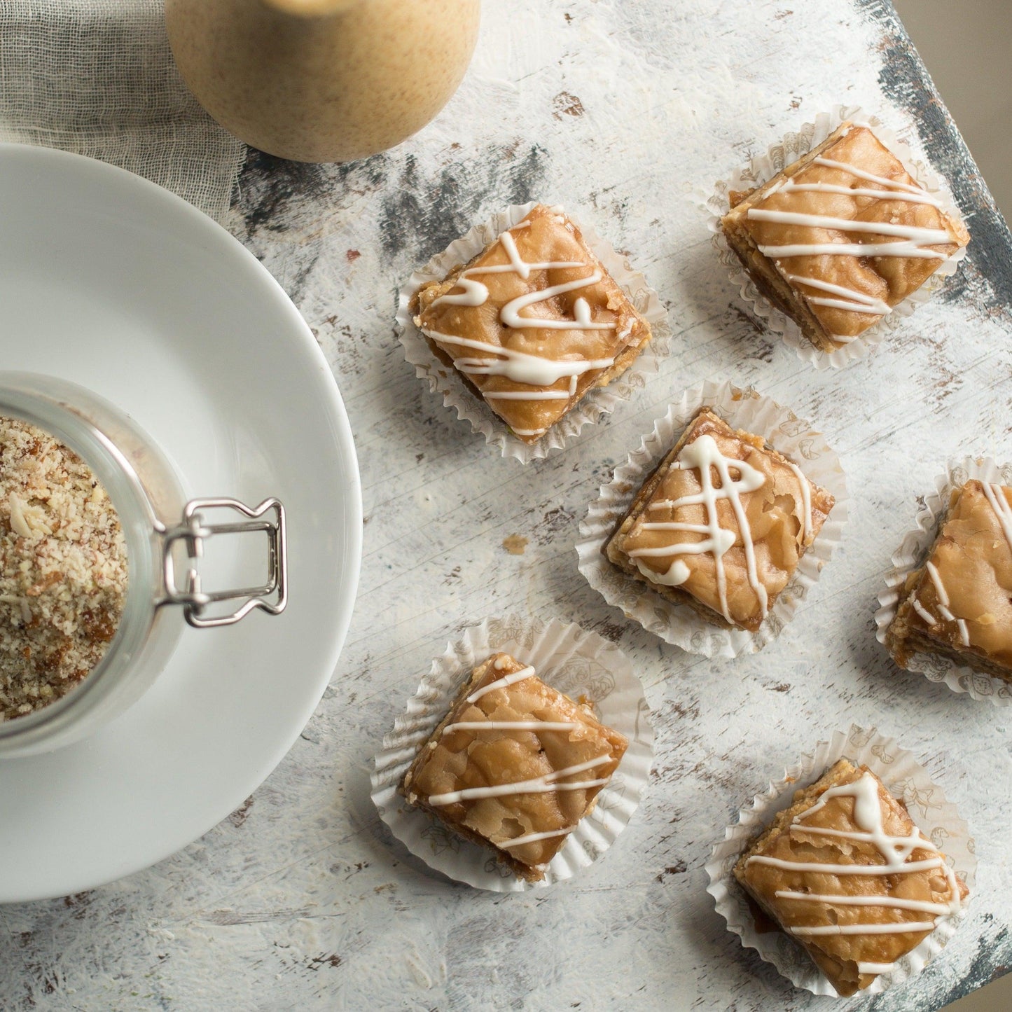 Almond House White Chocolate Baklava | Swadesiicart