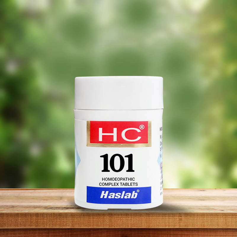 Haslab Homeopathy HC 101 Aurum Mur Complex Tablet | Swadesiicart