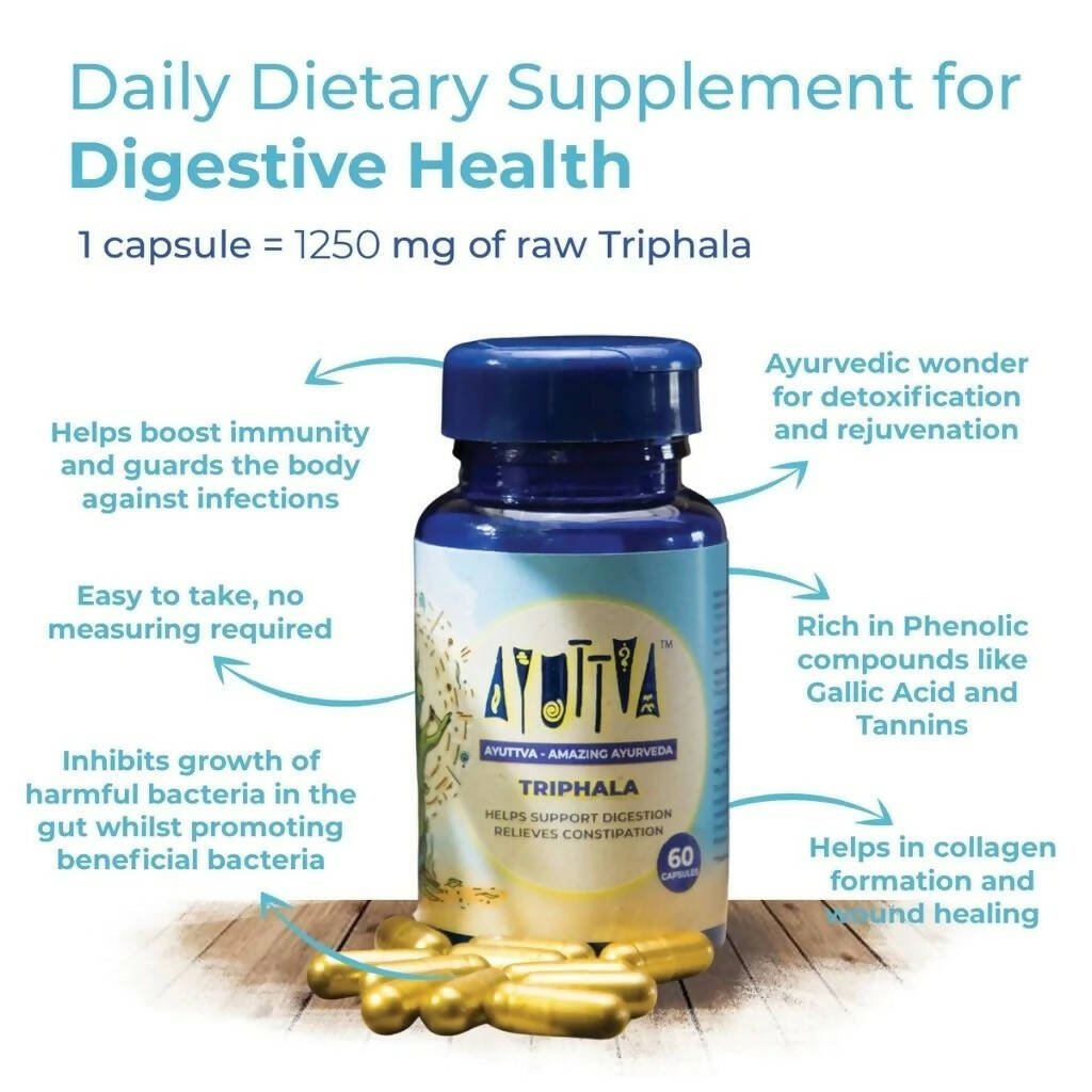 Ayuttva Triphala Capsules | Swadesiicart