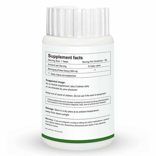 Herb Essential Bhringraj 500mg Tablets