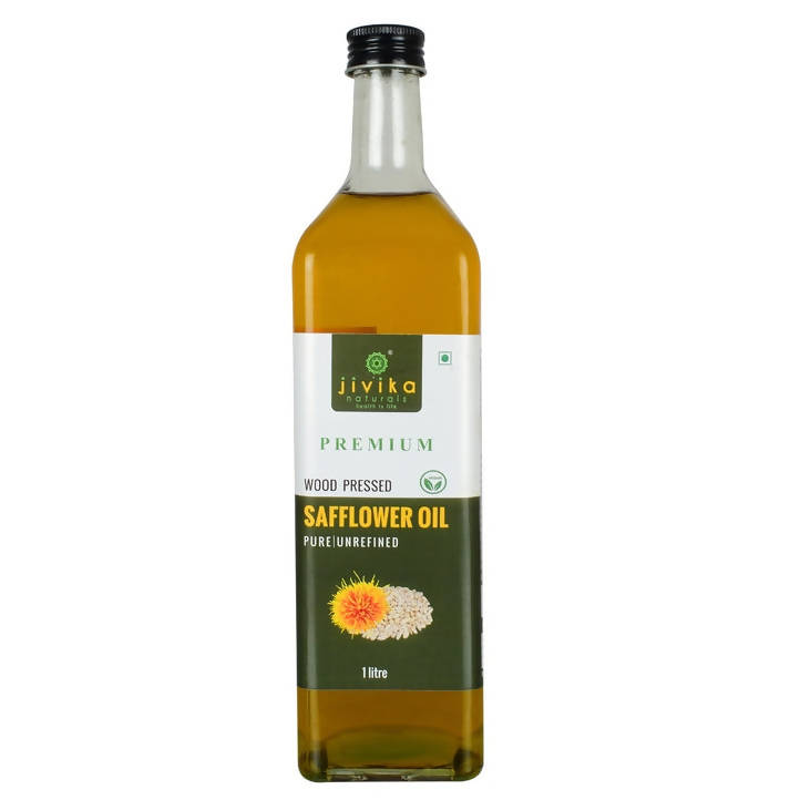 Jivika Naturals Cold Pressed Safflower Oil - Swadesiicart