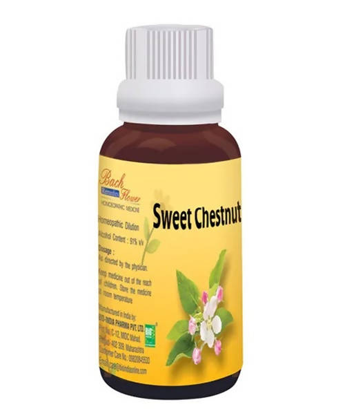 Bio India Homeopathy Bach Flower Sweet Chestnut Dilution | Swadesiicart
