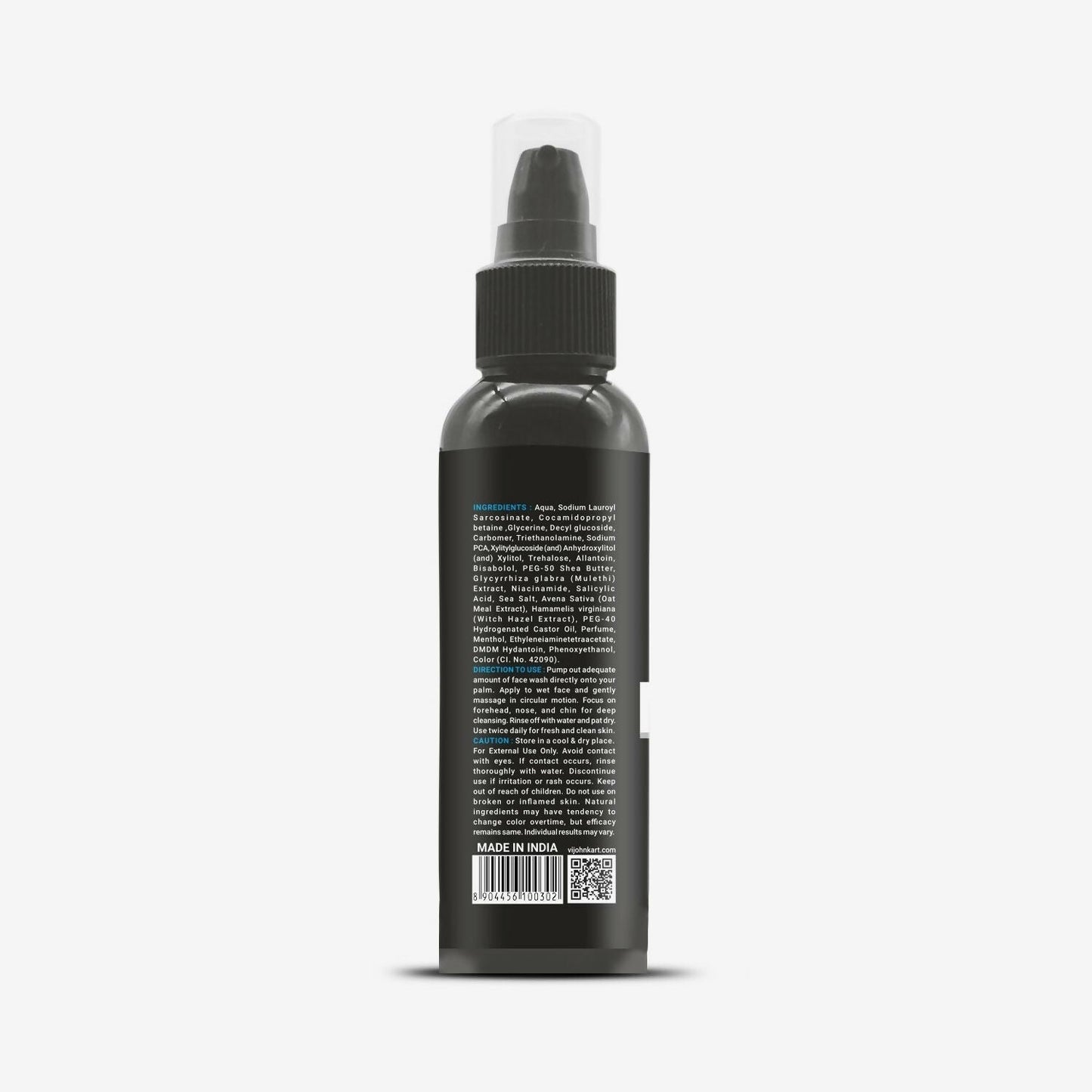 VI-JOHN Master Stroke Calming Aqua Face Wash Deep Hydration And Clearer Skin For All Skin Type | Swadesiicart