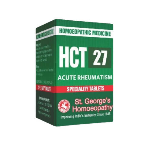 St. George's Homeopathy HCT 27 Tablets | Swadesiicart